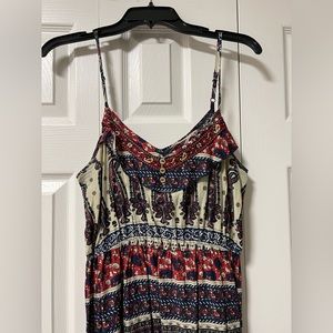 Patterned Maxi Dress